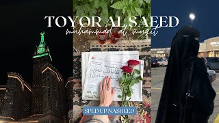 Toyor AlSaeed  Sped Up Arabic Nasheed  Muhammad Al Muqit [upl. by Asehr]