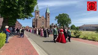 Schützenfest Rhede 2023  Umzug [upl. by Amsden992]