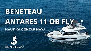 BENETEAU ANTARES 11 OB FLY  TEST DRIVE IN CROATIA [upl. by Initsed]