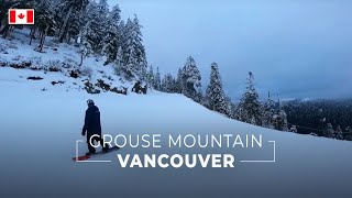 Vancouver Grouse Mountain Snowboarding Tour  New Years Day Holiday SpecialWinter 20231080 [upl. by Geehan]