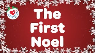 The First Noel with Lyrics  Christmas Song amp Carol [upl. by Jourdan]