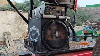 10inch camplit set 9240 amplifier spekar box Mahindra tractor music system vishwkarma electronic [upl. by Aiveneg]