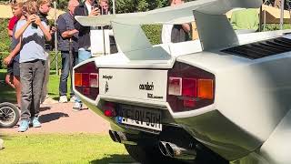 Insane Lamborghini countach sounds Startup revs and more [upl. by Nnairam817]