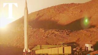 Iran launches 200 ballistic missiles at Israel [upl. by Herrington]