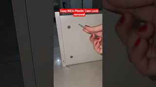 Remove IKEA Plastic Cam Lock easily [upl. by Clarance478]