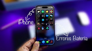 10 cosas que dañan la batería de tu iPhone en iOS 18 [upl. by Cordova519]