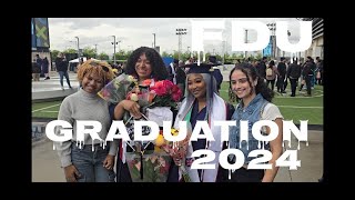 FAIRLEIGH DICKINSON UNIVERSITY MADISON TEANECK GRADUATION 2024 CROWD WALK THROUGH METLIFE STADIUM [upl. by Drapehs]