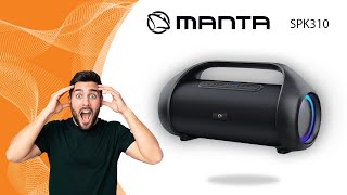 Głośnik bluetooth Manta SPK310 Nowość [upl. by Harv811]