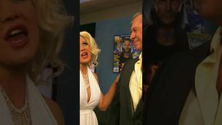 Jillian Hall sings quotHappy Birthdayquot to Mr McMahon smackdown wwe raw trending shorts [upl. by Lovato]