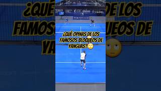 BLOQUEO de YANGUAS🤪 padelvideos premierpadel todotupadel highlights padel padeladdict wpt [upl. by Scibert589]