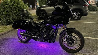 ES WERDE LICHT Unterbodenbeleuchtung für meine Harley Davidson [upl. by Nester]