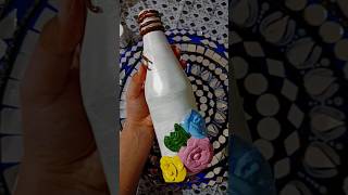 Clay art on bottle😍 mouldit clayart clay airdryclay shorts viralshorts diy youtubeshorts [upl. by Nomla]