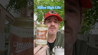 MILLER HIGH LIFE beerfans beerstyle beerlove beerreview beer [upl. by Norby325]