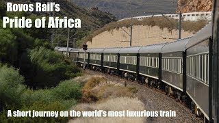 ROVOS RAIL amazing luxury on the Pride of Africa train ride [upl. by Aguste]