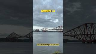 🏴󠁧󠁢󠁳󠁣󠁴󠁿🌉Forth bridge  iconic red railway bridge Scotland niksaroundtheworld scotland uk [upl. by Mullins]