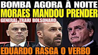 URGENTE Moraes MANDOU PRENDER AGORA JAIR BOLSONARO ACABA DE DECLARAR QUE VAI LUTAR P SENADO FORT [upl. by Rabush]