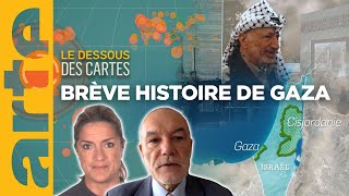 Une brève histoire de Gaza  Le dessous des cartes  Une leçon de géopolitique  ARTE [upl. by Nylannej]