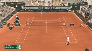 Sabalenka vs Svitolina Highlights  French Open 2023  Aryna Sabalenka vs Elina Svitolina Highlights [upl. by Carlota]