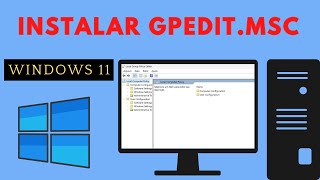 Instalar GPeditmsc no Windows 11  Rápido e Seguro [upl. by Aldos196]