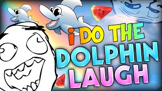 I LAUGH LIKE SIMON TROLL AND DO THE DOLPHIN LAUGH  Minecraft Funny Moments [upl. by Norabal]