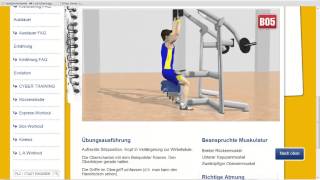 Original Mc Fit Trainingsvideos  Duale Latzugmaschine [upl. by Hirschfeld]