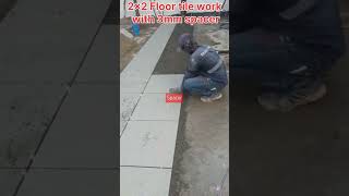 Floor Tile Fixing Technique  shorts virals civil tile ytshorts trendings [upl. by Seiden]