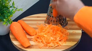 La Fameuse Recette Carottes Râpées ‼️ Recette Facile et Rapide 🔝 [upl. by Matthiew]