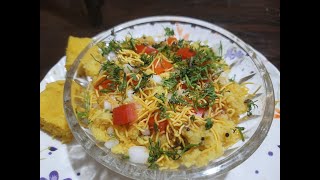 Sev Khamani  सेव खमनी  Gujarati Khaman Dhokla Chaat Recipe  Instant recipe  Tasty Street Snacks [upl. by Mozelle]