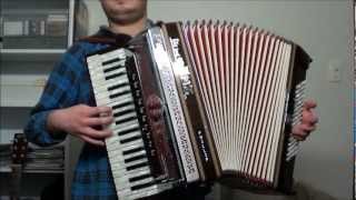 Kmetič praznuje  Bauernkirmes Avsenik accordion oberkrainer [upl. by Esiralc689]