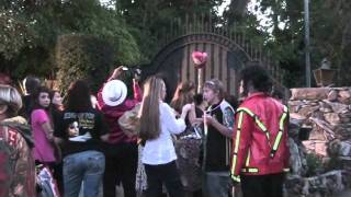 June 25 2011  Michael Jackson Fans Pay Their Respects [upl. by Eisned227]