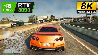 GTA 5  8K RayTracing  RTX™3090  7680x4320  NaturalVision Evolved  GTA 6 Graphics [upl. by Osnofedli]