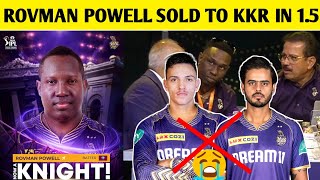 Rovman Powell sold to KKR in 150 Crore  Andre Russell New Backup   powerhiter [upl. by Wood]