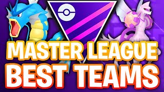 THE BEST TEAMS FOR THE OPEN MASTER LEAGUE FOR SEASON 18 IN POKEMON GO  GO BATTLE LEAGUE [upl. by Skyler]