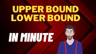 How to calculate upper and lower bounds  GCSE  In Minutes😱 [upl. by Waddington]