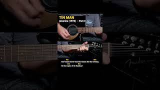 Tin Man  America Easy Guitar Chords Tutorial with Lyrics part 3 SHORTS REELS [upl. by Ellery]