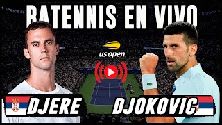 Novak Djokovic vs Laslo Djere  US Open 2024  Reaccion en vivo de BATennis [upl. by Nujra]