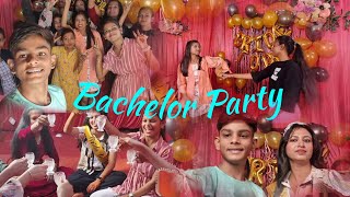 Bachelor Party Vlog  Bride to be  bachelor party injoy 🥳 [upl. by Sirtimed482]