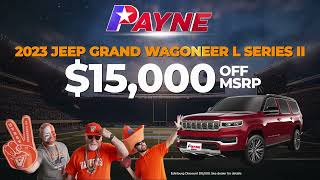 15000 Off MSRP 2023 Jeep Grand Wagoneer L Series II  Ed Payne CDJR  Weslaco Texas [upl. by Asilram]