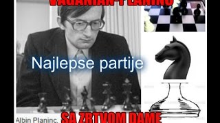 Brilijantni potez i žrtva Dame  VAGANIAN vs PLANINC  Engleska partija  671 [upl. by Eimme973]