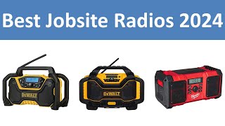 Top 5 Best Jobsite Radios in 2024 [upl. by Betthezel]