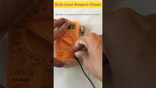 How to use digital multimeter to measure current amperes [upl. by Buxton]