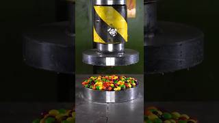 Candy Crush Vs 150 Ton Hydraulic Press Crushing 🍭🍬 shorts hydraulicpress satisfying candycrush [upl. by Rupert]