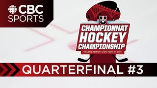 U SPORTS Womens Hockey National Championship Quarterfinal 3  Montréal vs UBC  CBC Sports [upl. by Ophelia]