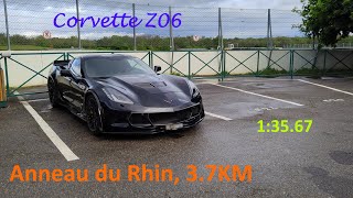 Anneau du rhin  Corvette Z06 fast lap [upl. by Nomit502]