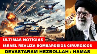 Israel Desfere Golpe Devastador em H³ZB0LL4H e H⁴M4S [upl. by Vona]