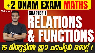 Plus Two Maths  Onam Exam Special  Sure Questions  Relations amp Functions  Must Watch [upl. by Neleb]