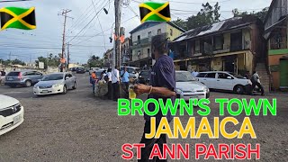 BROWNS TOWN JAMAICA ONE OF THE BEST TOWN IN JAMAICA [upl. by Dorolice]