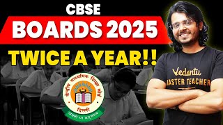 Board Exam 2025 Twice a Year  CBSE Board Exam 2025  Gaurav Tiwari vjme20 [upl. by Hennessy]