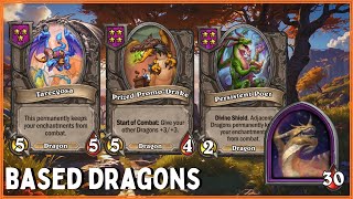 CLASSIC LOW APM DRAGON CARRY  NOZDORMU Hearthstone Battlegrounds [upl. by Oiramed]