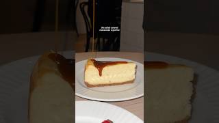 Salted Caramel Cheesecake Melbourne dessert cake food viralfood [upl. by Akilak657]